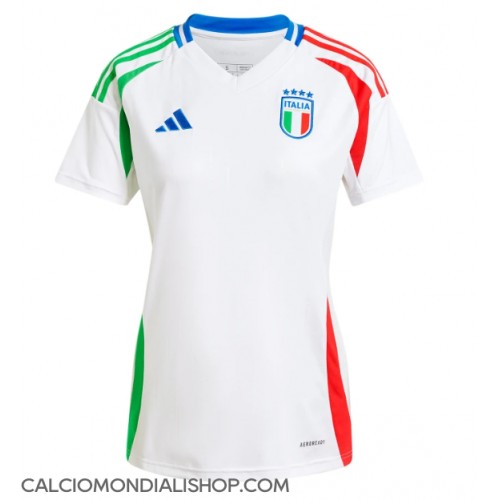 Maglie da calcio Italia Seconda Maglia Femminile Europei 2024 Manica Corta